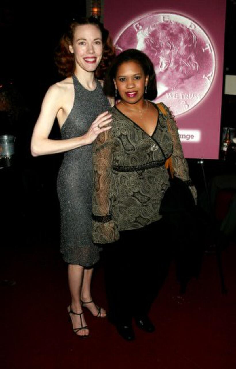 Veanne Cox at the after party for the play opening of "Caroline, or Change."