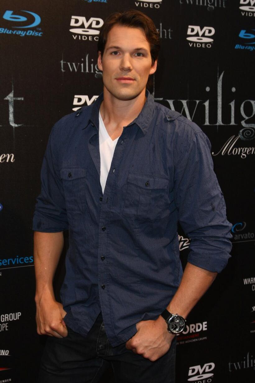 Daniel Cudmore at the Twilight fan party.
