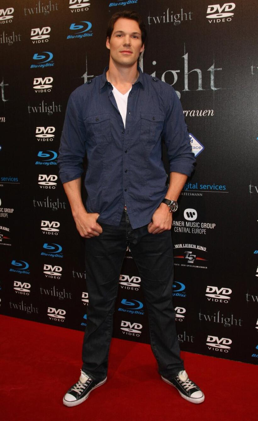 Daniel Cudmore at the Twilight fan party.