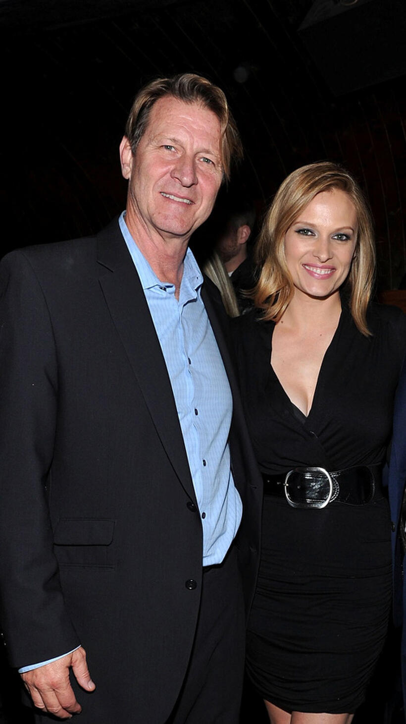 Brett Cullen and Vinessa Shaw at the after party of "Puncture" during the Tribeca Film Festival in New York.