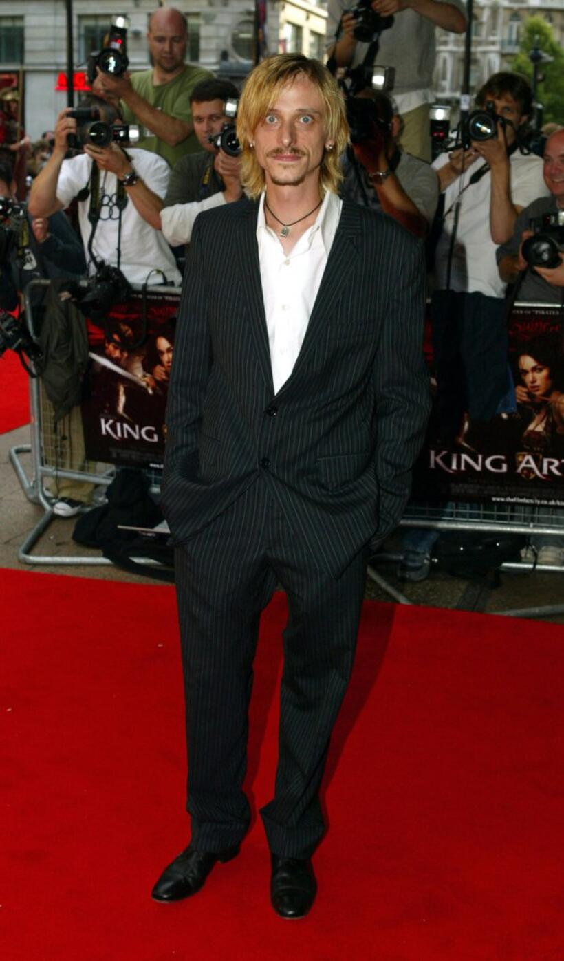 Mackenzie Crook at the European premiere of "King Arthur."