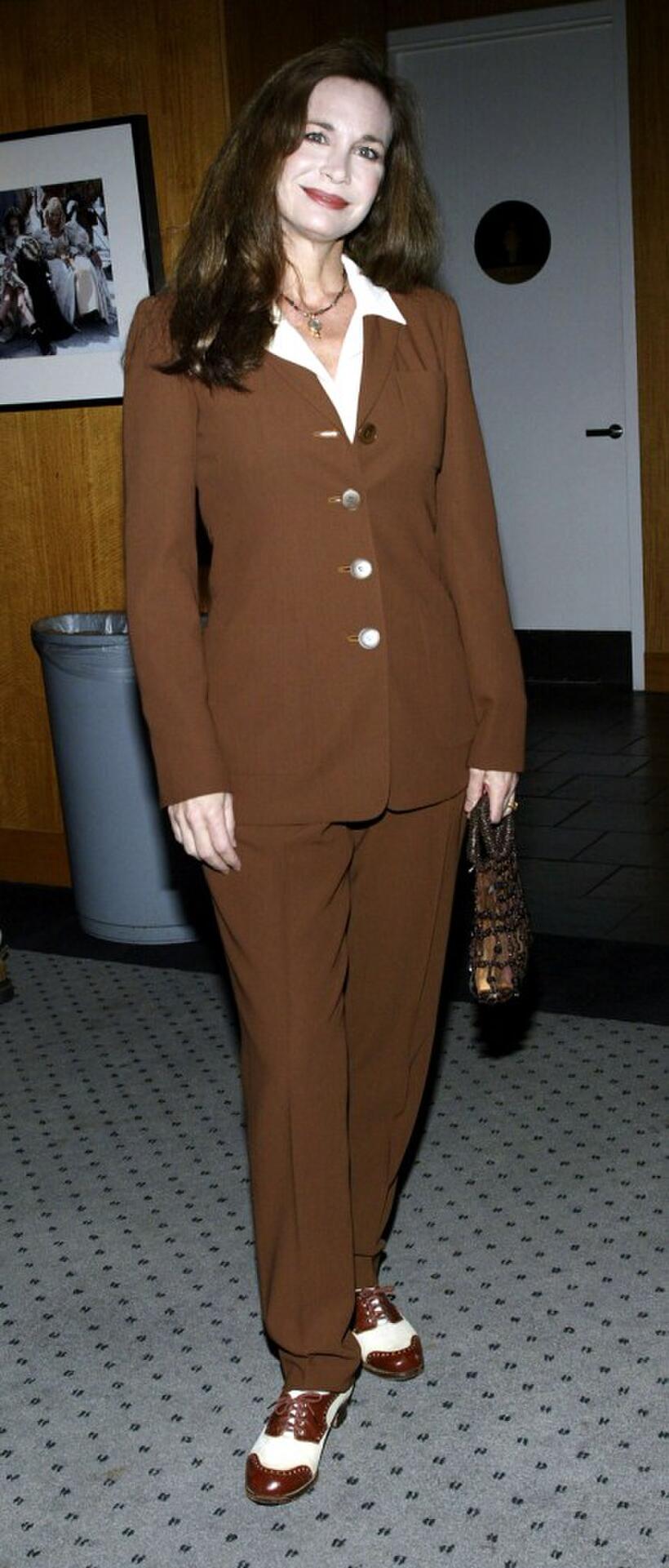 Mary Crosby at the Academy of Motion Picture Arts and Sciences.