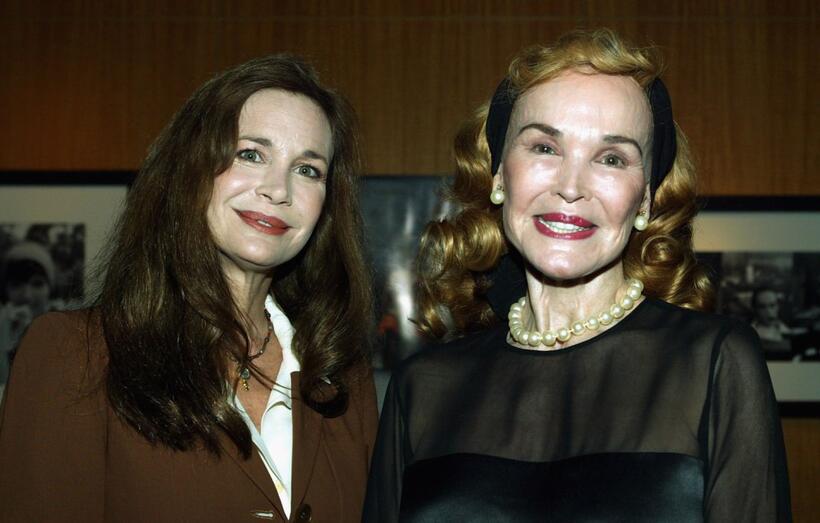 Mary Crosby and Kathryn Crosby at the Academy of Motion Picture Arts and Sciences.