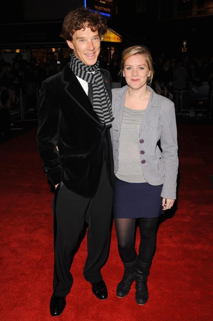 Benedict Cumberbatch and Guest at the Times BFI 53rd London Film Festival.