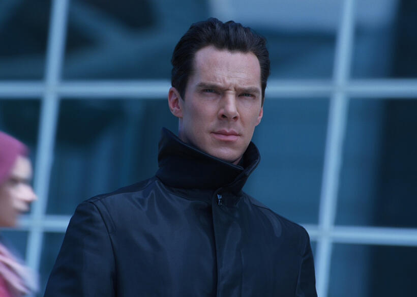 Benedict Cumberbatch in "Star Trek into Darkness."