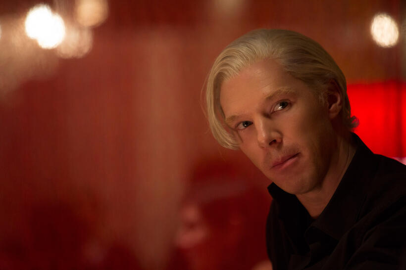 Benedict Cumberbatch as Julian Assange in "The Fifth Estate."