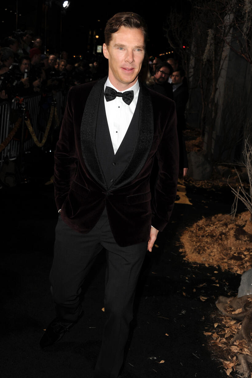 Benedict Cumberbatch at the California premiere of "The Hobbit: The Desolation of Smaug."