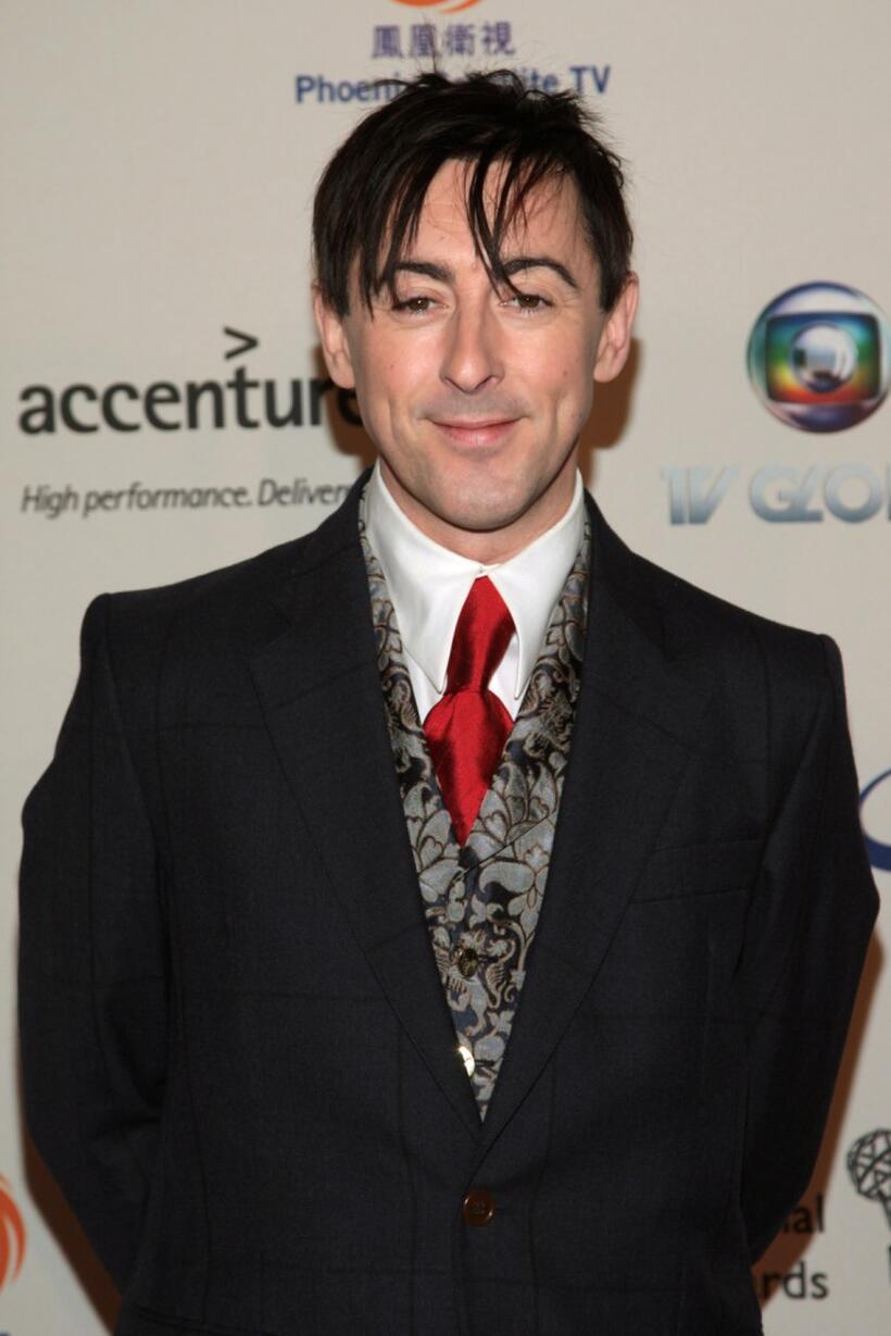 Alan Cumming at the 35th International Emmy Awards Gala.