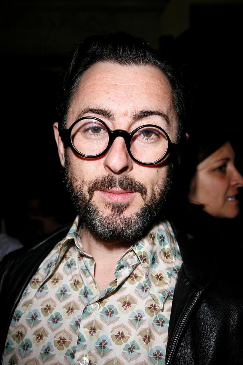 Alan Cumming at the Cynthia Rowley Fall 2008 fashion show.