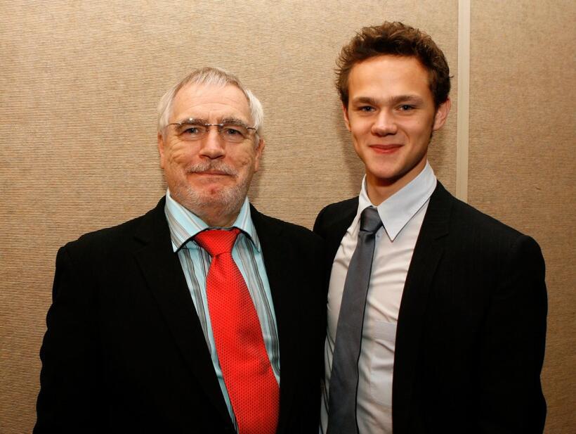 Brian Cox and Joseph Cross at the world premiere of "Running With Scissors."