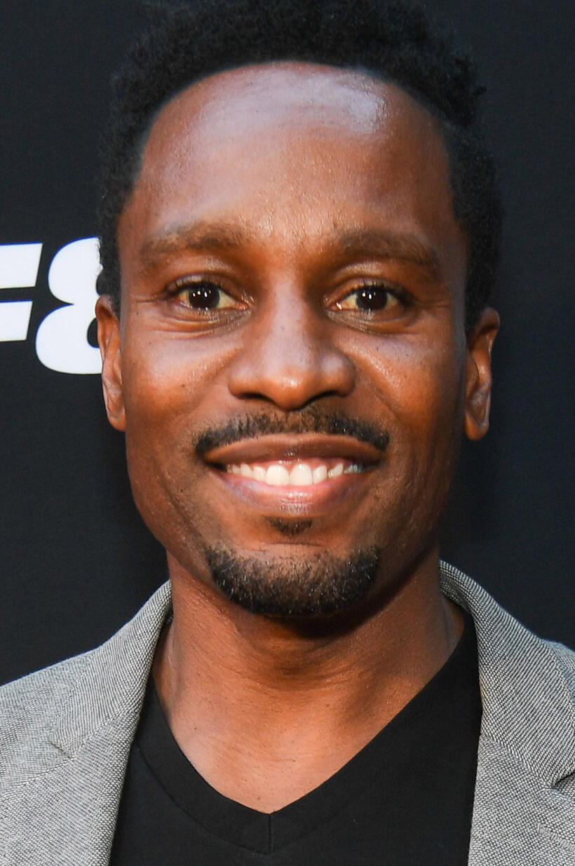 Kendrick Cross at "The Fate Of The Furious" Atlanta red carpet screening.