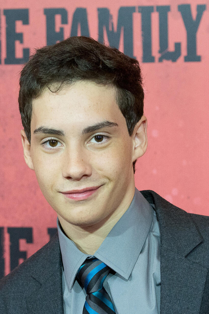 John D'Leo at the World premiere of "The Family."
