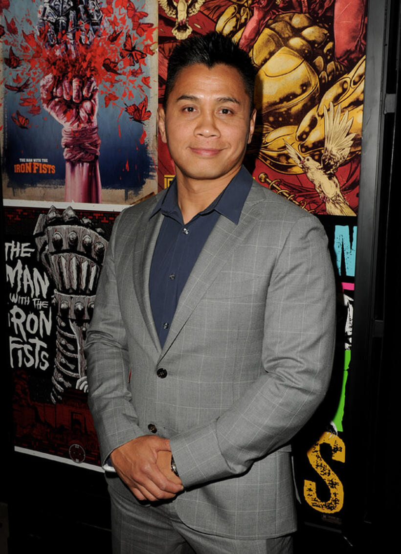 Cung Le at the California premiere of "The Man With The Iron Fists."