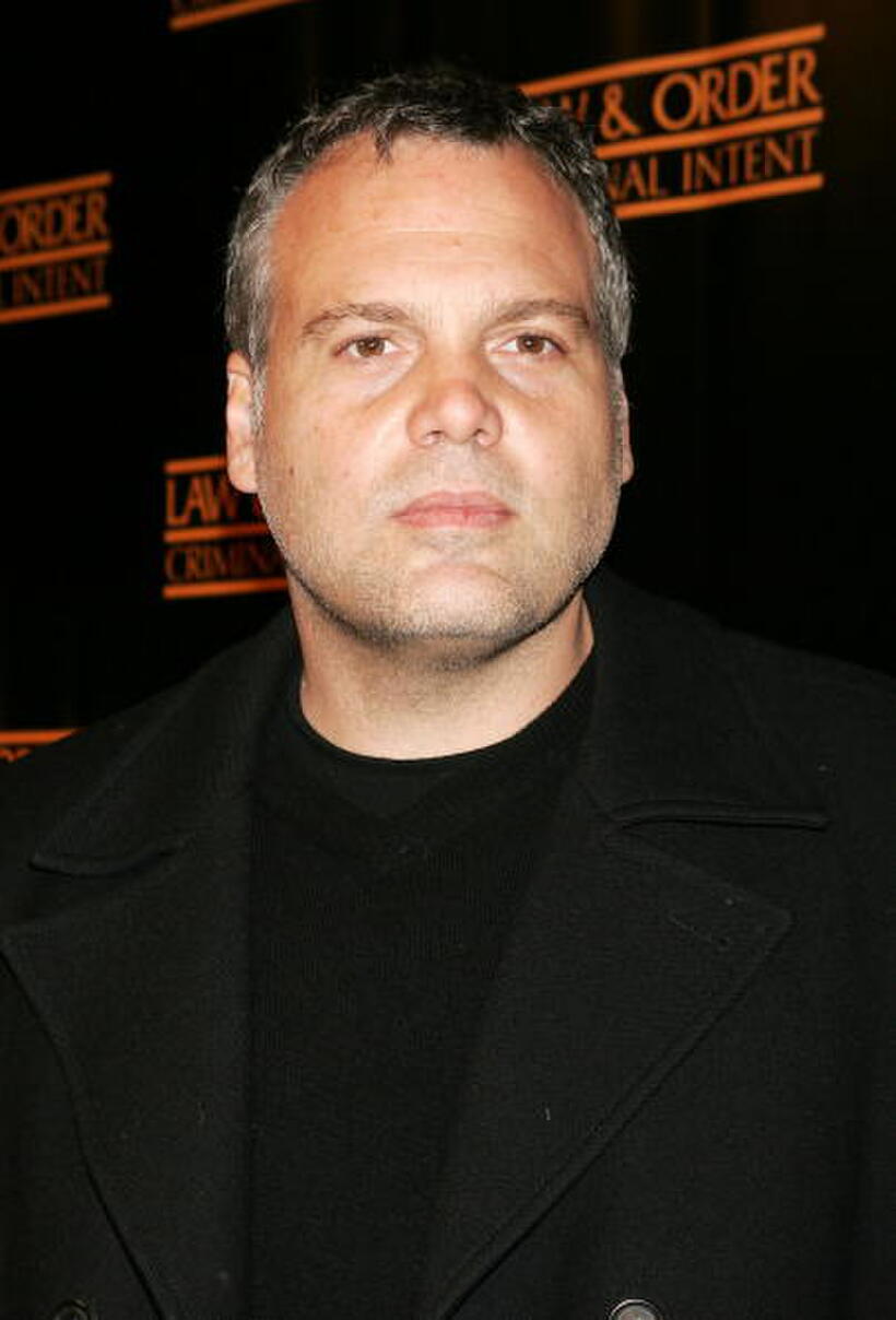 Vincent D'Onofrio at a party to celebrate the 100th episode of "Law & Order: Criminal Intent".