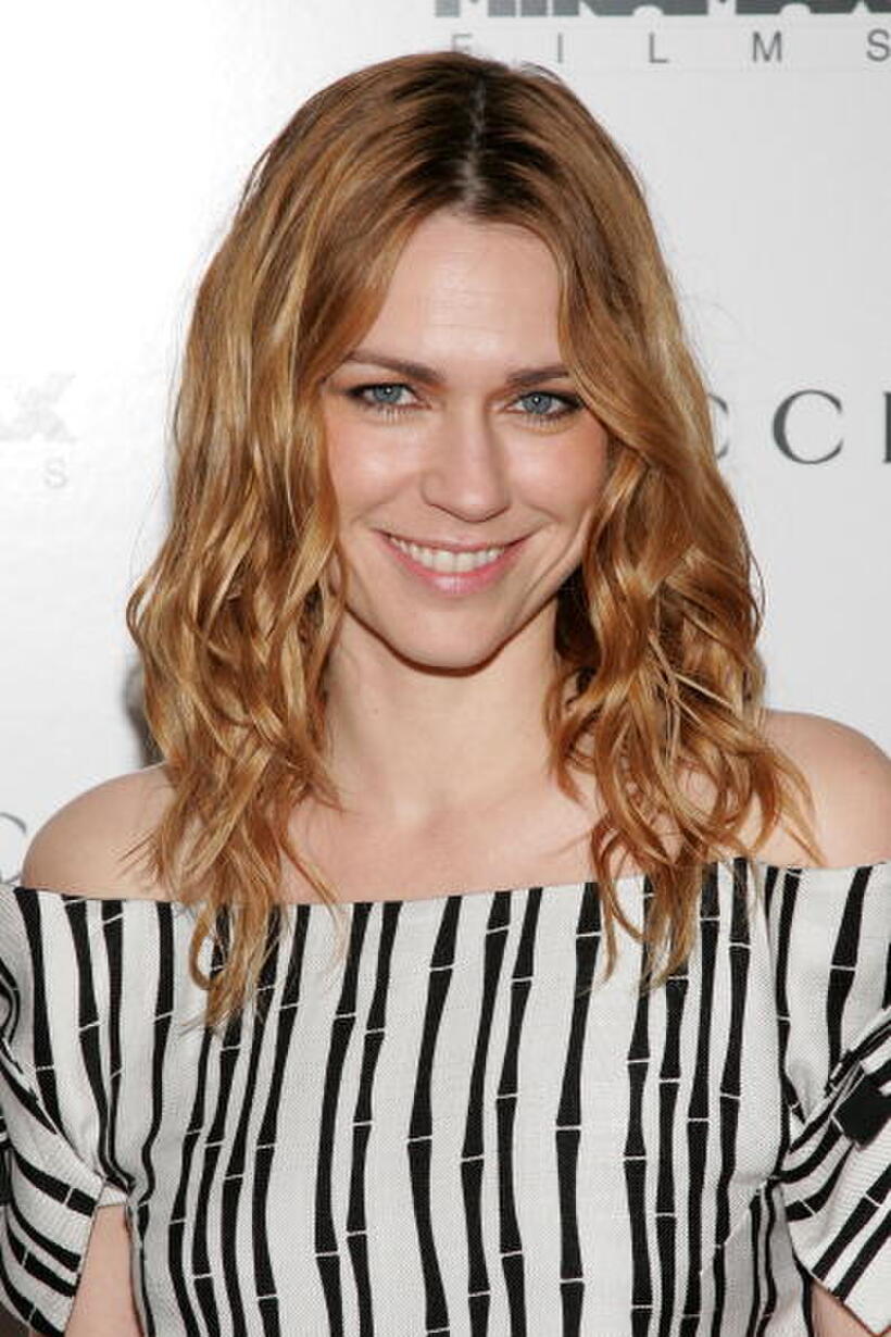 Actress Marie-Josee Croze at the N.Y. premiere of "The Diving Bell and the Butterfly."
