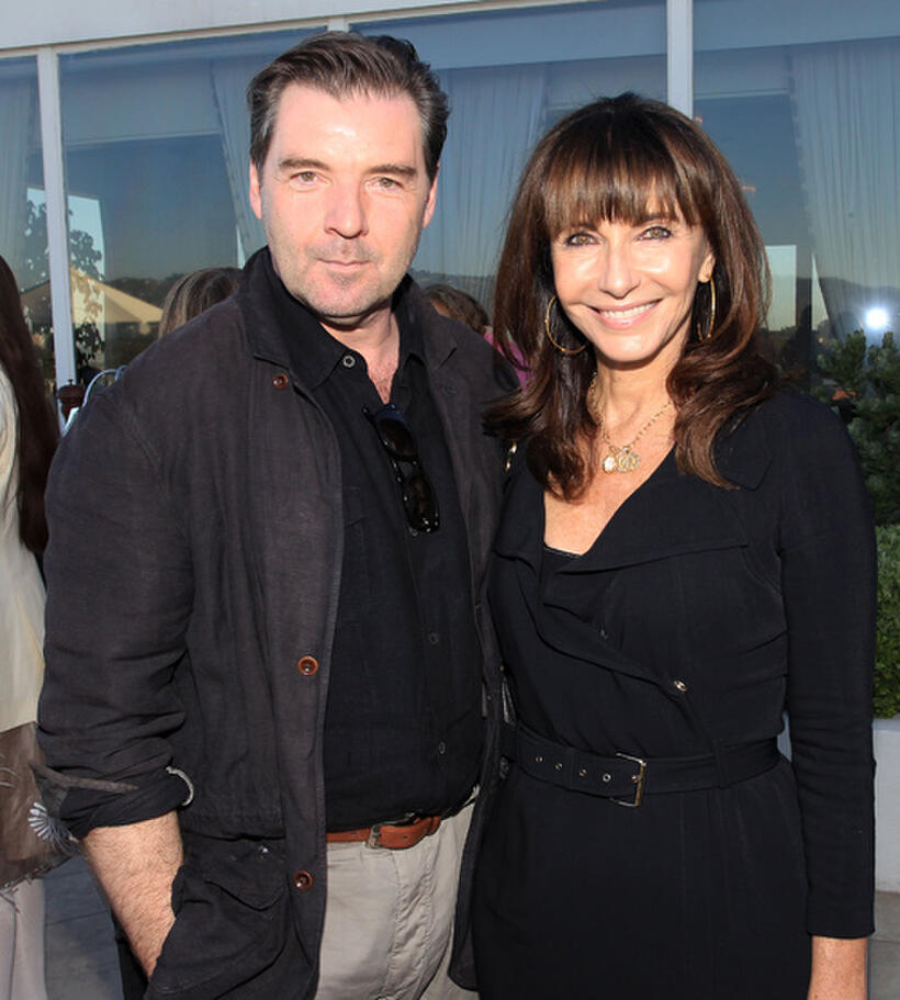 Brendan Coyle and Mary Steenburgen at the cocktail party of "2012 Summer TCA."