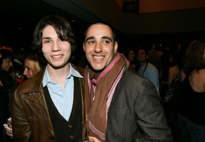 John Patrick Amedori and Elliott Lester at the screening of "Love Is The Drug."