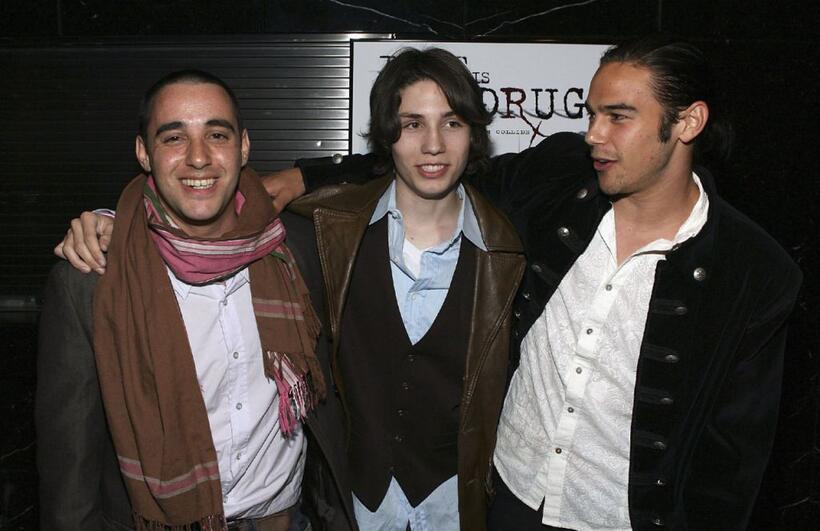 Director Elliott Lester, John Patrick Amedori and Johnathon Trent at the screening of "Love Is The Drug."
