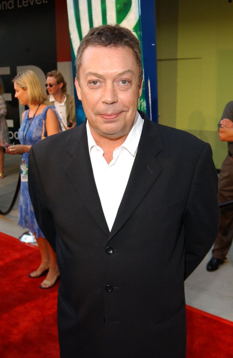 Tim Curry at the WB Network's 2002 Summer Party.