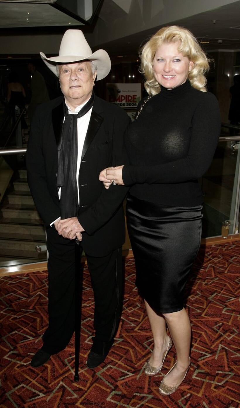 Tony Curtis and his wife Jill at the Sony Ericsson Empire Film Awards.