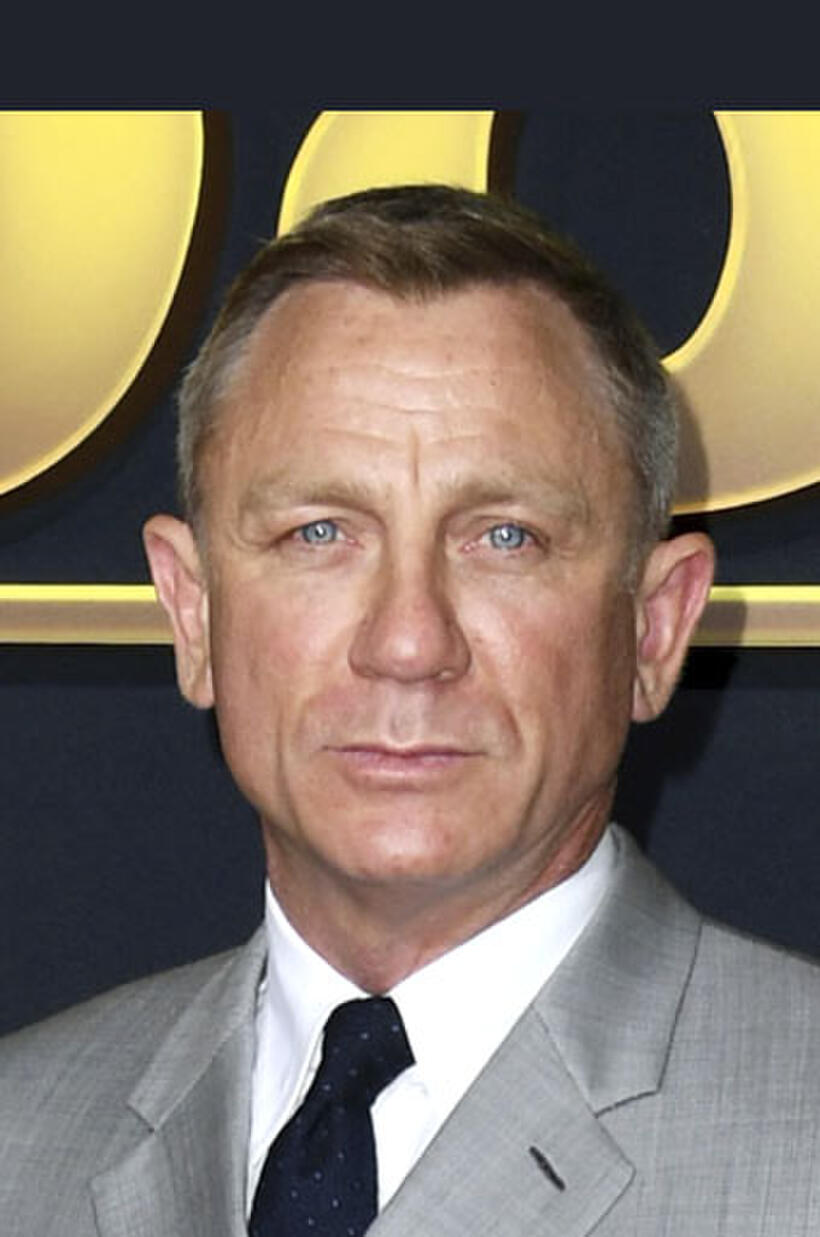 Daniel Craig at the premiere of "Knives Out" in Westwood, California.