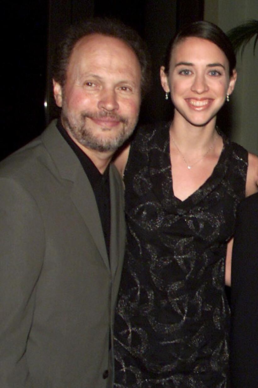 Billy Crystal and Lindsay Crystal at the Los Angeles screening of "61."