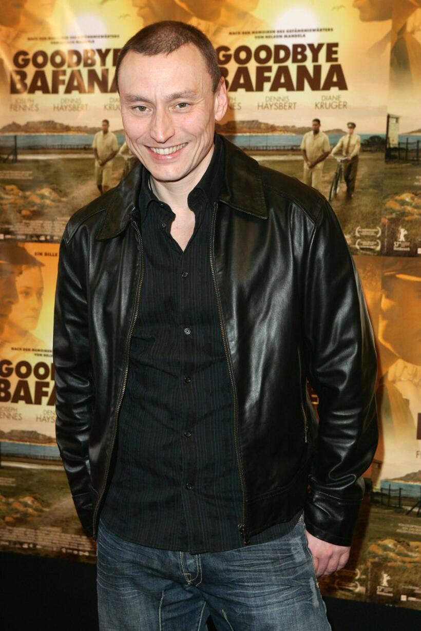 Werner Daehn at the German premiere of "Goodbye Bafana."