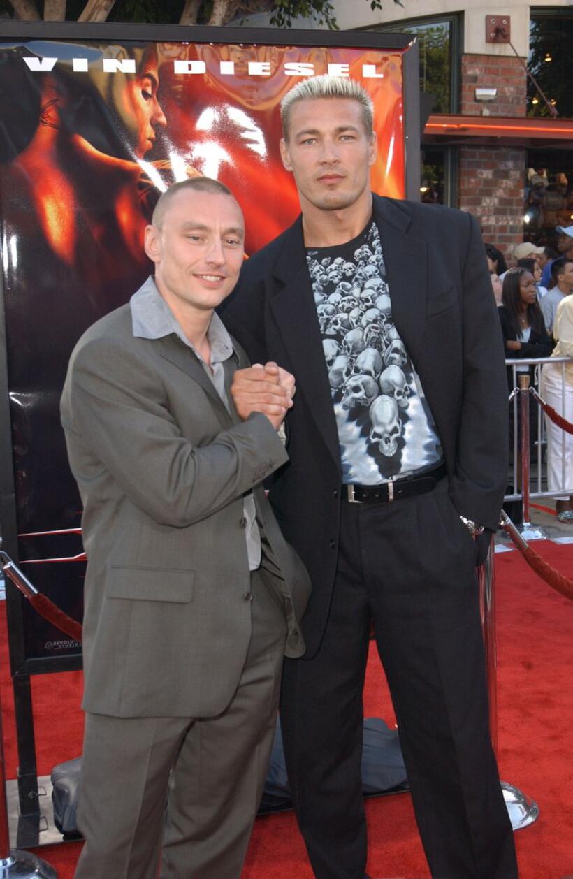 Werner Daehn and Petr jakl at the premiere of "XXX."