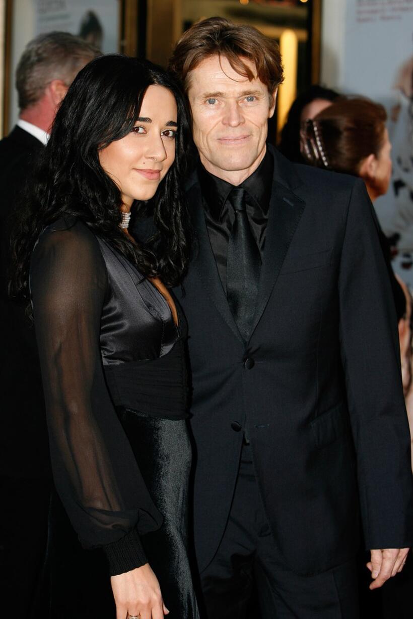 Willem Dafoe and Giada Colagrande at The Metropolitan Opera's Opening Night.