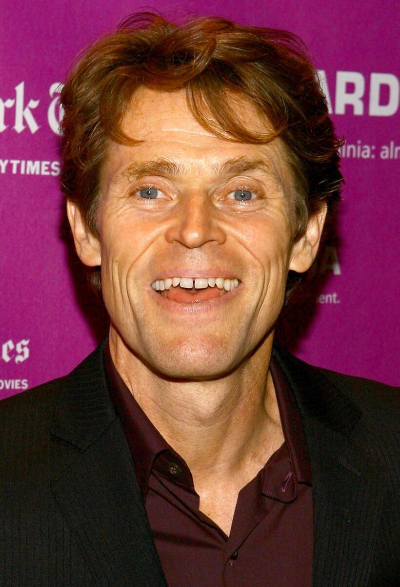 Willem Dafoe at the New York Film Festival.