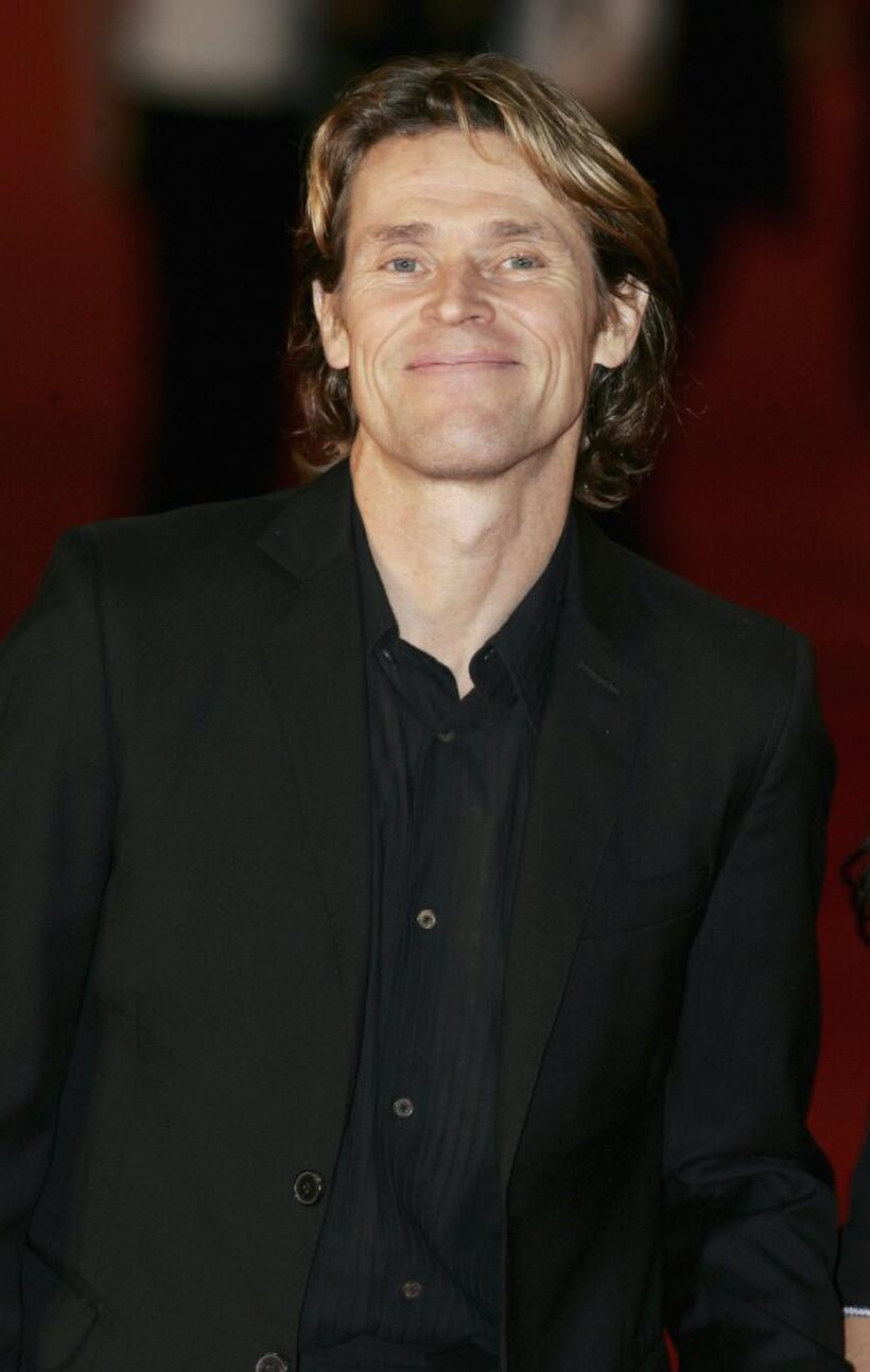 Willem Dafoe at the Rome Film Festival.