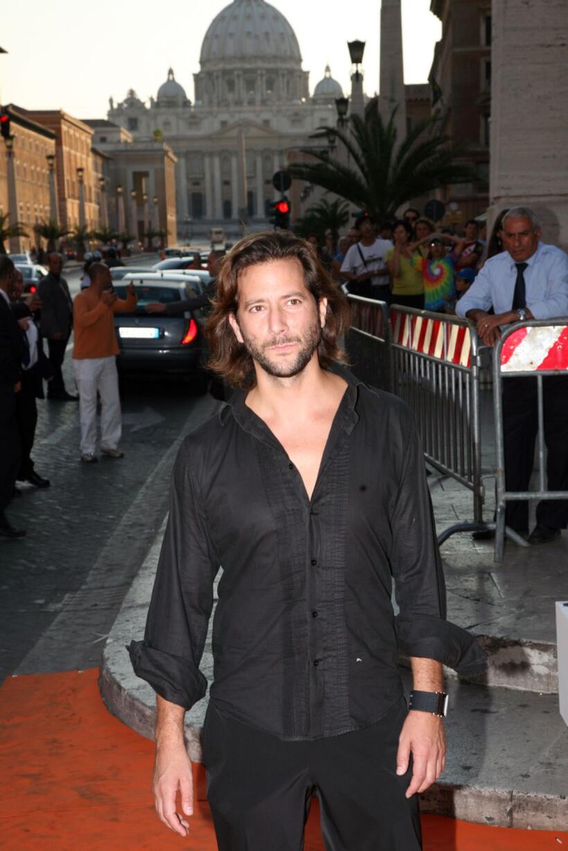 Henry Ian Cusick at the Auditorium della Conciliazione for the opening day of the RomaFictionFest.