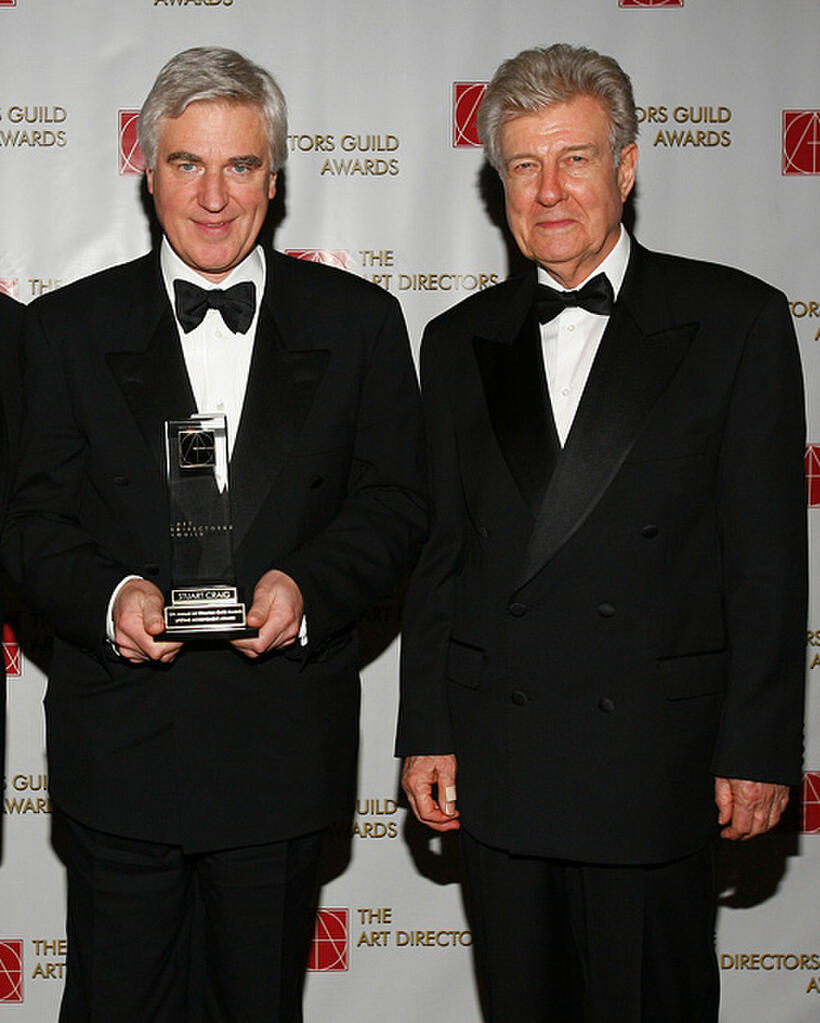 Stuart Craig and Guest at the 12th Annual Art Directors Guild Awards.