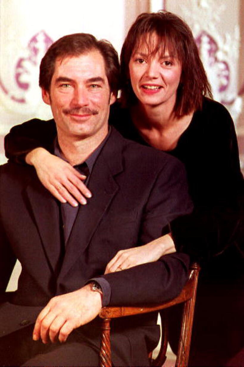 Timothy Dalton at the photocall of "Scarlett".