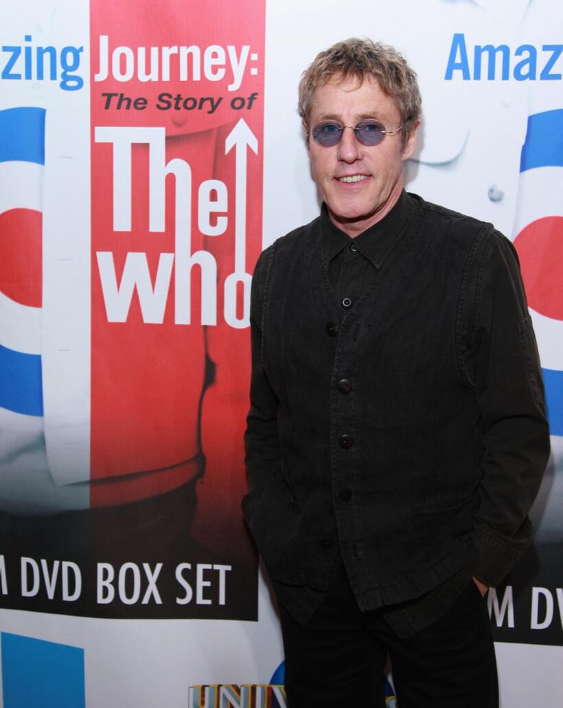 Roger Daltrey at the premiere of "Amazing Journey: The Story of The Who."
