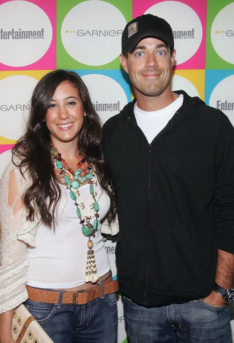 Vanessa Carlton and Carson Daly at the Entertainment Weekly's "The Must List" party.