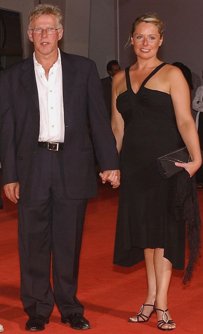 Phil Davis and Heather Craney at the premiere of "Vera Drake" during the 61st Venice Film Festival.