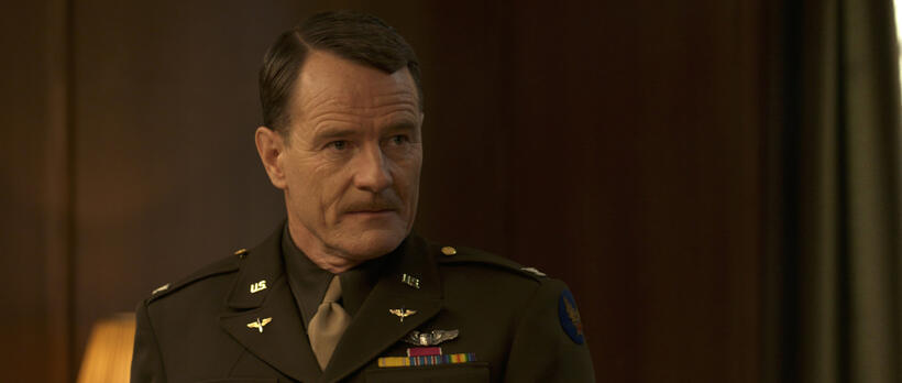 Bryan Cranston as Colonel William Mortamus in "Red Tails."