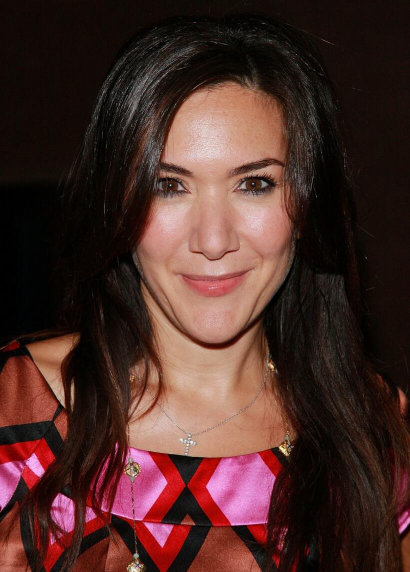 Nadia Dajani at the premiere of "Adrift in Manhattan."