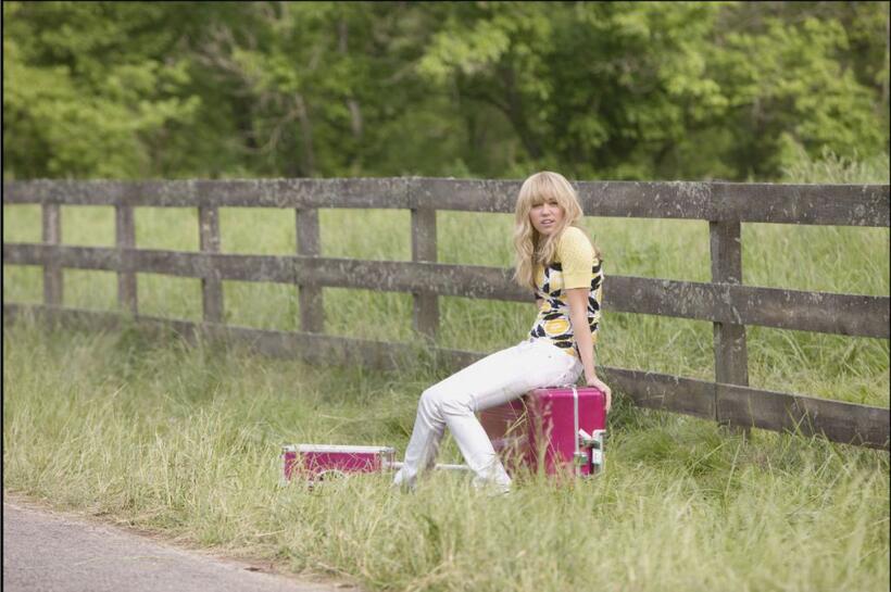 Miley Cyrus in "Hannah Montana: The Movie."