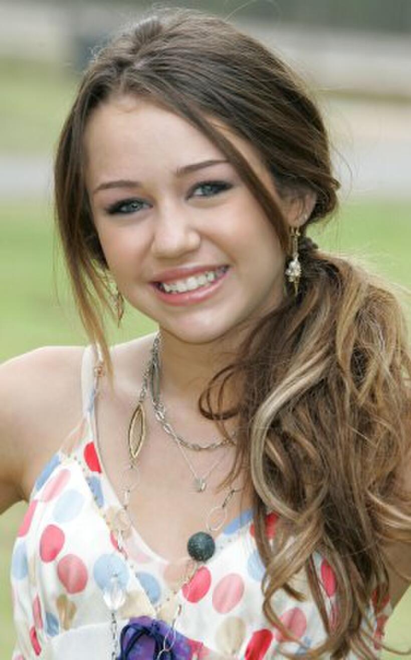 Miley Cyrus at A Time for Heroes a Celebrity Carnival.