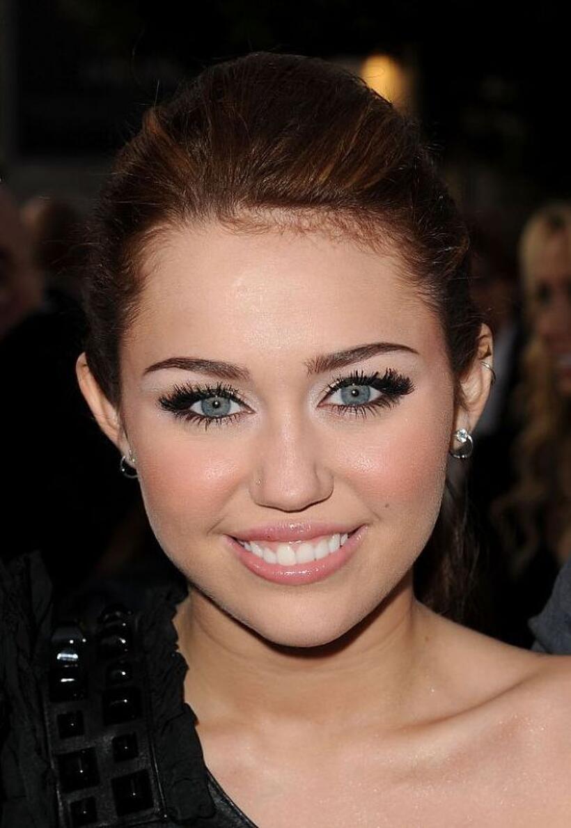 Miley Cyrus at the California premiere of "The Last Song."