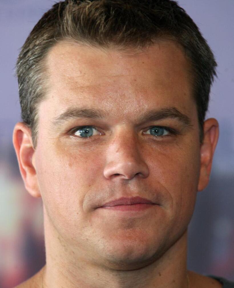 Matt Damon at the Tokyo photocall of "The Bourne Ultimatum" during the 33rd US Film Festival.
