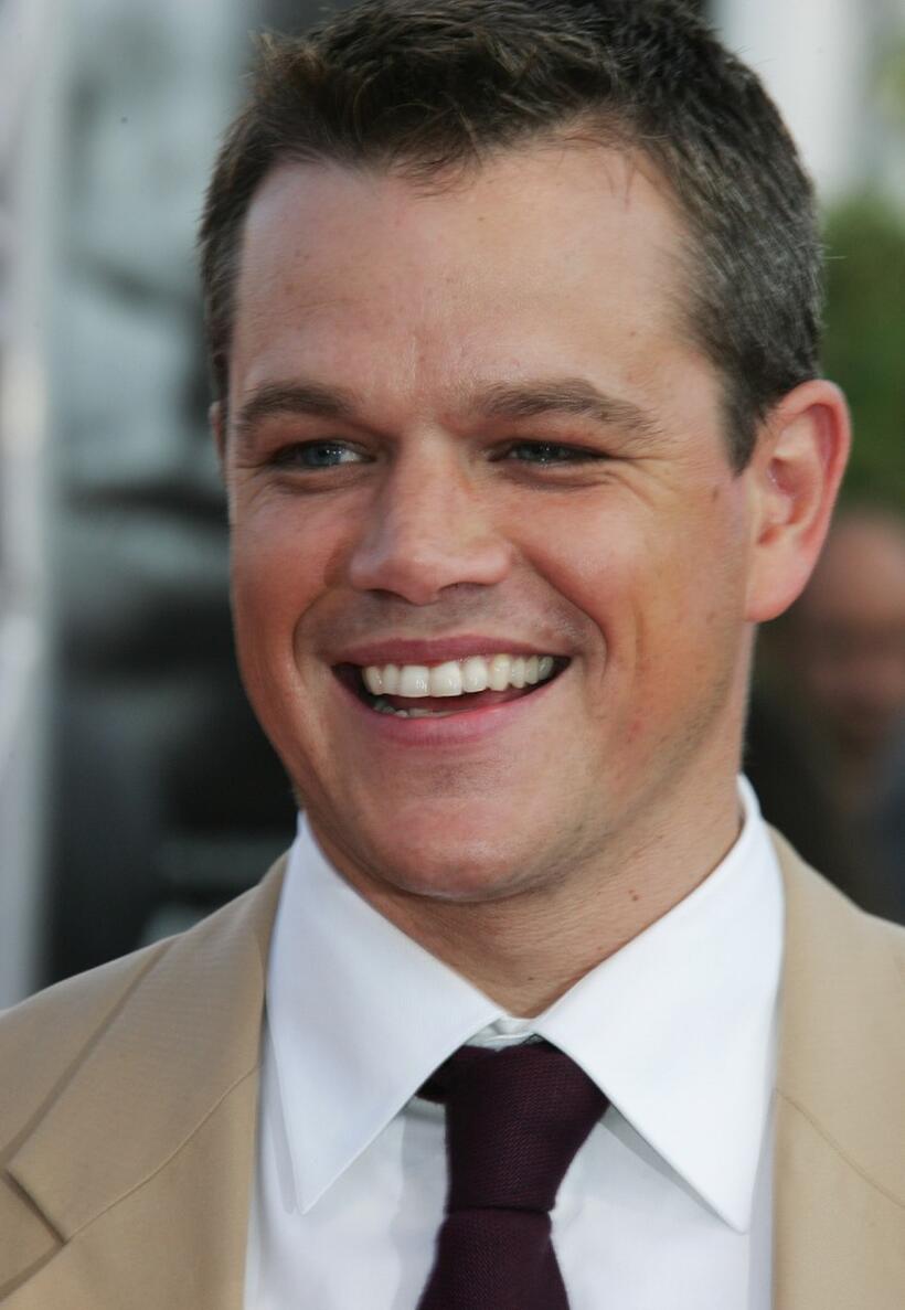 Matt Damon at the premiere of "The Bourne Ultimatum" during the 33rd Deauville American Film Festival.