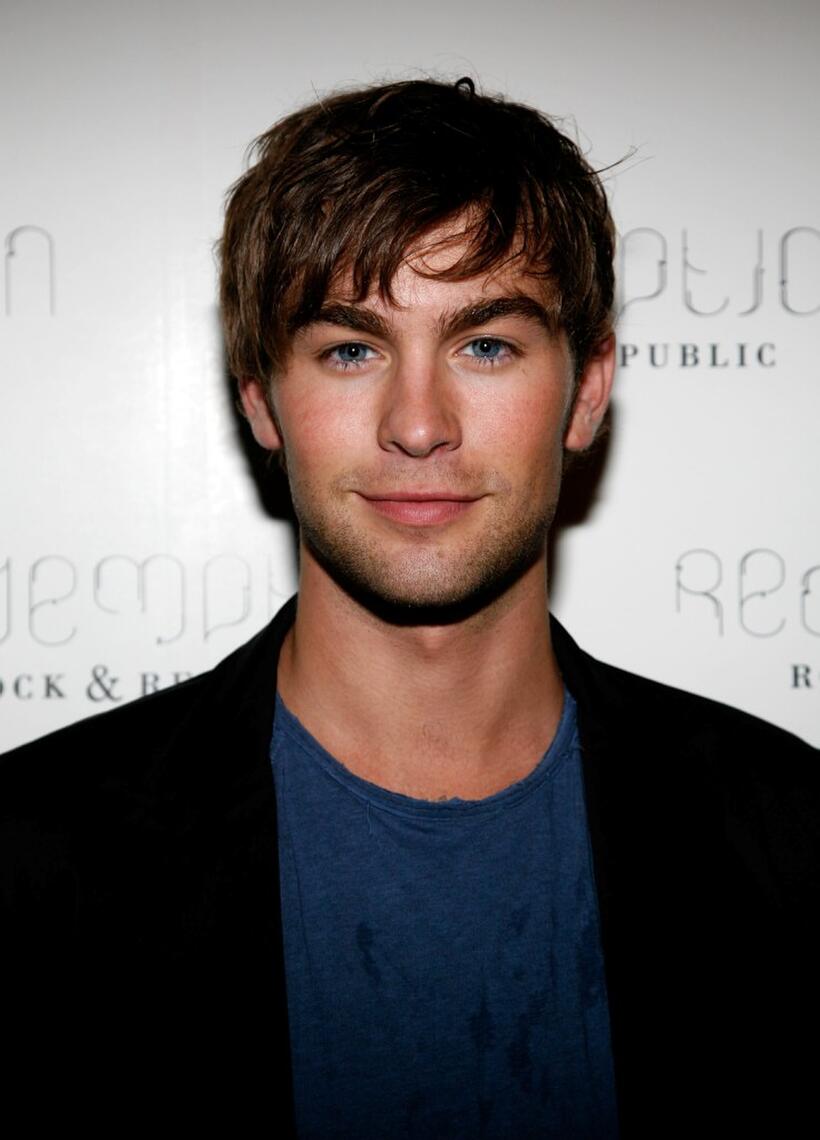 Chace Crawford at the Rock and Republic Spring 2009 fashion show during the Mercedes-Benz Fashion Week.