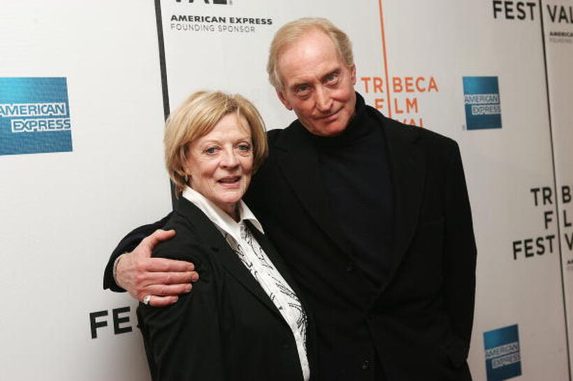 Dame Maggie Smith and Charles Dance at the screening of "Ladies In Lavender."