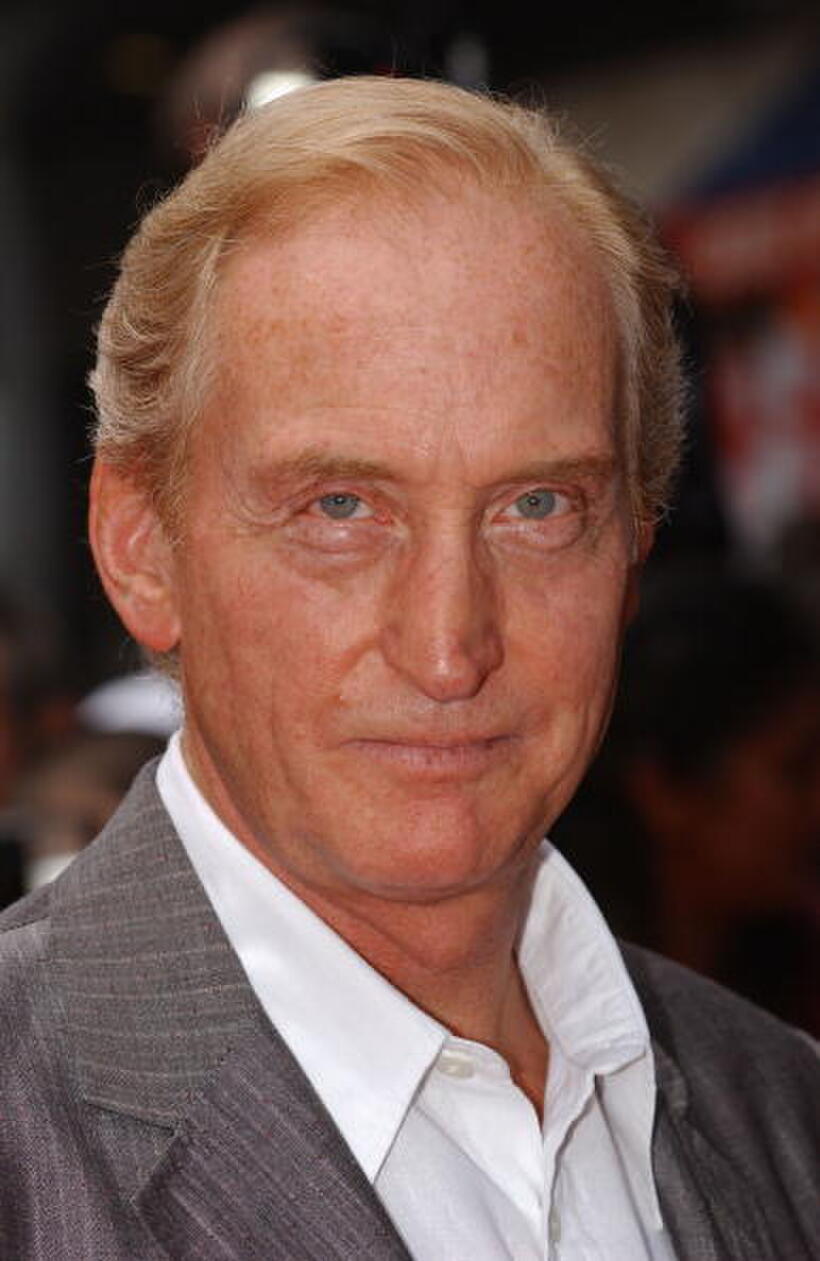 Charles Dance at the UK premiere of "Thunderbirds".