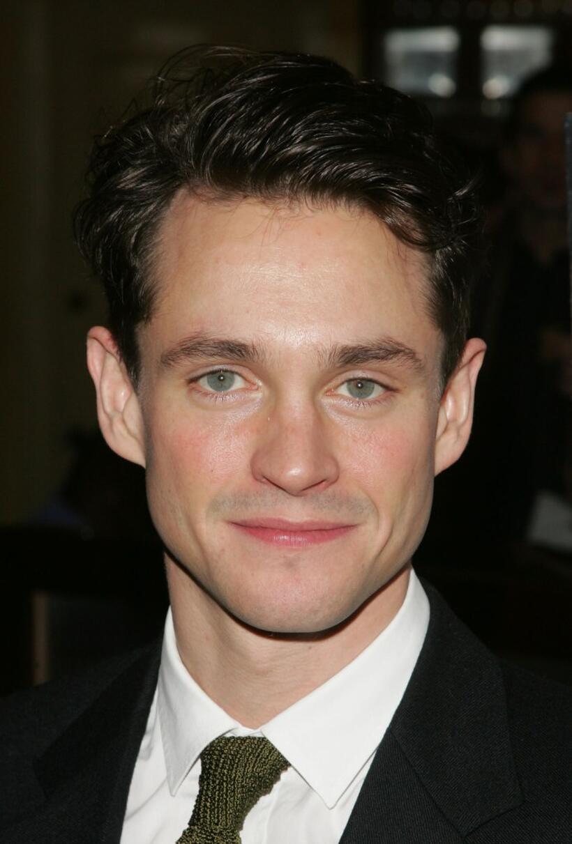 Hugh Dancy at the after party for the opening night of the Broadway play "Journey's End."