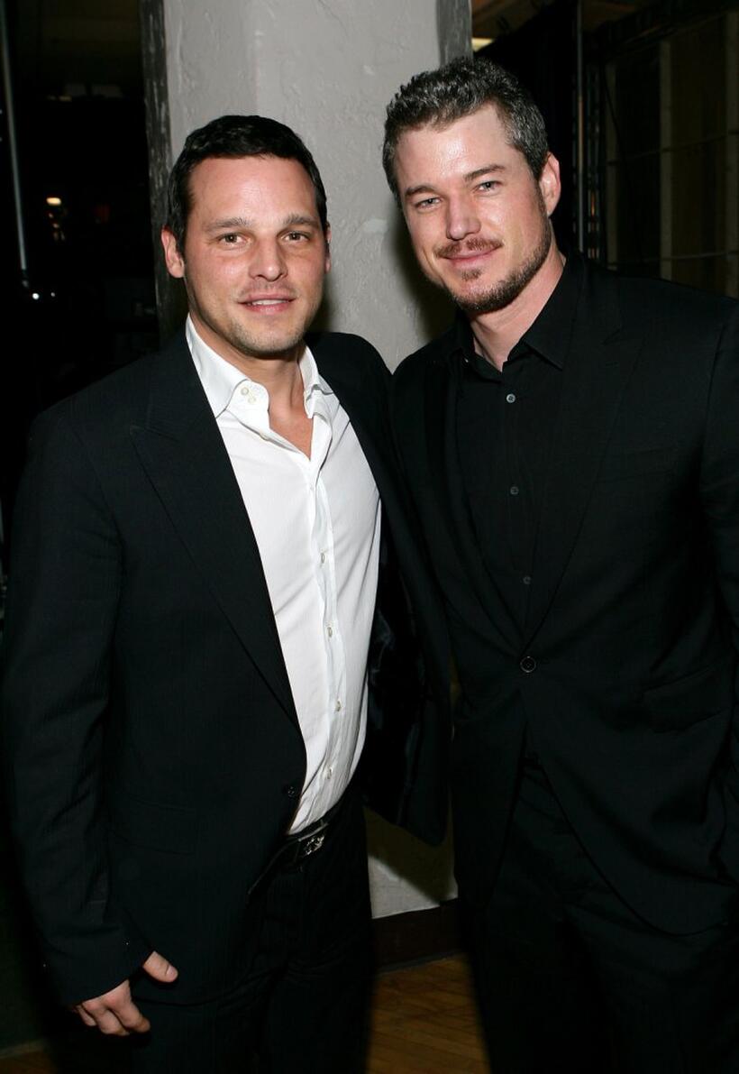 Justin Chambers and Eric Dane at the 33rd Annual People's Choice Awards.