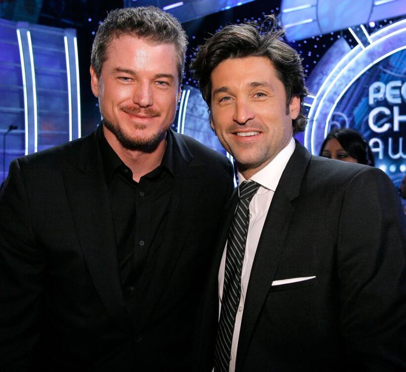 Eric Dane and Patrick Dempsey at the 33rd Annual People's Choice Awards.